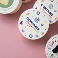 Boîte à dessert ronde jetable en bois de peuplier, conteneur alimentaire en bois de qualité alimentaire pour gâteaux et pâtisseries à emporter, vente en gros