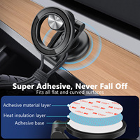 Offre Spéciale nouveau support de Navigation de téléphone de voiture magnétique Magsafe tableau de bord transfrontalier support magnétique adhésif chargeur en métal Stable