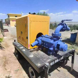 Pompe de drainage mobile haute performance pour eaux usées, capacité de pompage 1000 m³/h, moteur puissant 0,7-500 CV, grand débit - Product Image 3