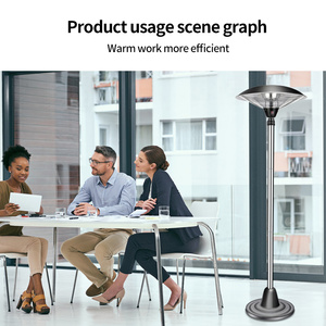 Chauffe-terrasse infrarouge électrique autoportant pour extérieur - Product Image 3