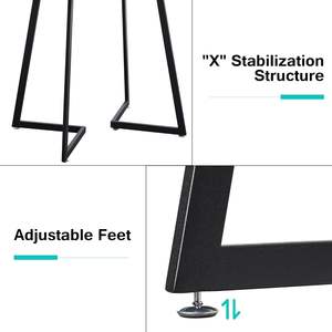 キッチン朝食ヌークリビングルーム用クッションチェア付きウッドラウンドダイニングテーブルセット - Product Image 4