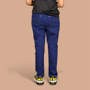 Jeggings ultra-extensibles à taille haute pour femmes, avec tissu doux au toucher, pour un style décontracté au quotidien, jeggings skinny en mélange de coton pour femmes - Product Image 2