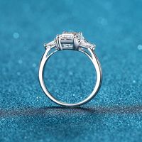 Nouvelle bague Deyi S925 en argent sterling pour femme, design extraterrestre, luxe exagéré, style européen et américain, fourniture directe des fabricants, Moissanite