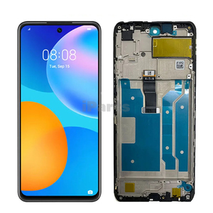 Remplacement iParts pour Huawei <span class=keywords><strong>P</strong></span> <span class=keywords><strong>Smart</strong></span> 2021 PPA-<span class=keywords><strong>LX1</strong></span> PPA-LX2 écran tactile LCD avec pièces de réparation d'assemblage de cadre - Product Image 1