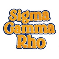 En gros Personnalisé Broderie Caniches Grec Lettre Fer sur Chenille Patchs pour Sigma Gamma Rho Vêtements