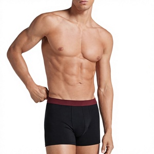 Comfortable Men's Cotton Spandex <b>Boxer</b> Briefs Quick Dry Mid-Rise <b>Custom</b> Logo OEM ODM Private Label - Product Image 5