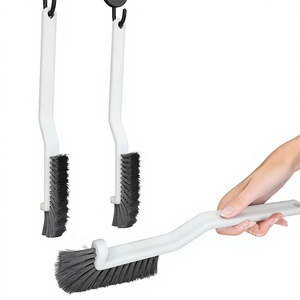 Crevice Brush Bathroom Toilet Scrubber Floor <b>Gap</b> Cleaner Hard Bristle Plastic Handle Lightweight 64g - Product Image 1
