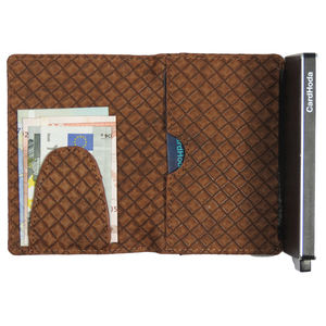 Cartera con Clip para Dinero y Tarjetero de Aluminio con Bloqueo RFID, Forro de Nailon y Cierre Personalizado - Product Image 2