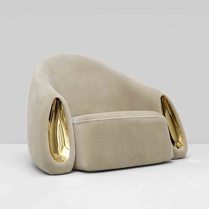 Canapé simple de luxe <span class=keywords><strong>fauteuil</strong></span> de canapé rembourré en <span class=keywords><strong>velours</strong></span> de haute qualité <span class=keywords><strong>pour</strong></span> la maison hôtel ensemble de tissu en bois <span class=keywords><strong>pour</strong></span> canapés de Hall fauteuils <span class=keywords><strong>d</strong></span>'appoint - Product Image 2