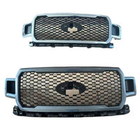 Pièces de carrosserie automobile Ensemble de calandre de radiateur avant chromé ou noir pour F-150 de 2018 à 2020