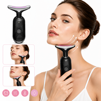 Masseur facial multifonctionnel à prix de gros, outil de beauté anti-rides pour raffermir la peau, masseur portable pour le visage et le cou