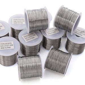 Fil en acier inoxydable fait à la main, <span class=keywords><strong>matériel</strong></span> de fabrication de <span class=keywords><strong>bijoux</strong></span> en perles créatives, bracelet, collier, vente en gros - Product Image 5