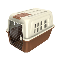 Vente en gros de cages de voyage de grande qualité pour animaux de compagnie, portatives, pour chiens et chats, pour de courts trajets