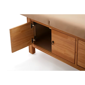Mobilier de salon Lit de <span class=keywords><strong>spa</strong></span> en bois massif de beauté de <span class=keywords><strong>luxe</strong></span> Table de massage thaïlandaise Lit facial <span class=keywords><strong>Spa</strong></span> avec trou pour le visage - Product Image 6