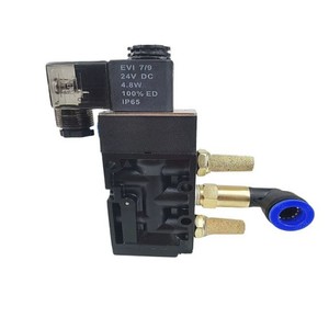 Vanne solénoïde HINAKA 5 ports 2 positions 24V DC 4.8W HNS523S B pour cylindre de changeur de couteau - Product Image 1