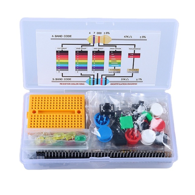 Big Capacity Electronics Components Kits As Starter Set Basic Electronics Component Kit