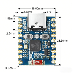 Circuits intégrés ESP32-<span class=keywords><strong>C3</strong></span>-Zero ESP32-S3-Zero, carte de développement mini, WiFi, taille ultra-compacte, <span class=keywords><strong>C3</strong></span> S3 <span class=keywords><strong>ESP</strong></span> <span class=keywords><strong>32</strong></span>, vente chaude - Product Image 5