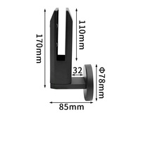 Spigot de garde-corps en verre sans cadre HL réglable en acier inoxydable 201/304/316 et aluminium pour piscine et escalier avec installation facile