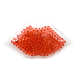 Best Selling Products Reusable Lip Cold Ice Packs Private Logo Lip Shape Gel Cooler Pack for Beauty