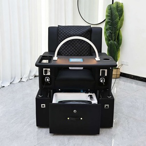 Nouveauté : équipement de salon, fauteuil de pédicure multifonctionnel, fauteuil de massage électrique moderne avec ensemble de manucure - Product Image 3
