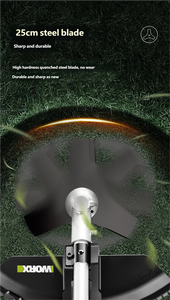 WD184 Brushless Lithium Electric Lawn Mower Brush Cutter Household Weeding Machine Electric Tool - Product Image 3