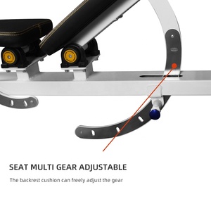 Deportes plegable 20 en 1 plegable plano Banco De Banco Pesas Fitness Multi entrenamiento ajustable gimnasio banco de levantamiento de pesas - Product Image 6