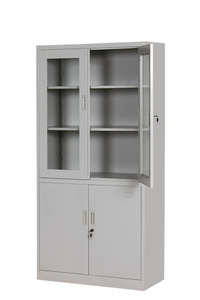 Archivador de Acero Moderno de Alta Calidad con Diseño con Cerradura, Características Ajustables, Puerta de Vidrio para Uso en Hoteles - Gran Venta, Almacenamiento de Archivos - Product Image 3