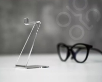 Présentoir acrylique de lunettes de soleil de comptoir pour magasin de lunettes et salon professionnel