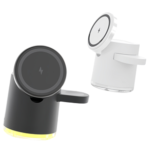 Base de Carga Inalámbrica <span class=keywords><strong>3</strong></span> en 1 para el Hogar, Oficina, Mesita de Noche, Carga de Teléfono, Reloj y Auriculares, Proveedor OEM ODM - Product Image 1