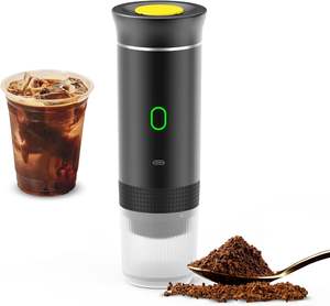 Machine à café expresso électrique portable 150 ml avec logo personnalisé, faible MOQ, rechargeable par USB, pour la maison, l'extérieur et le camping - Product Image 1