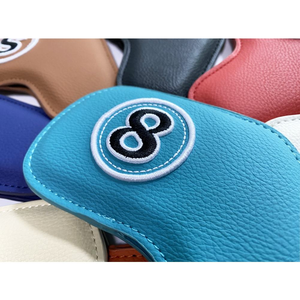 Golf Iron Head cover 9 pcs/set Impermeable 3D Bordado Blade Mallet Covers Golf Iron HeadCovers - Product Image 2