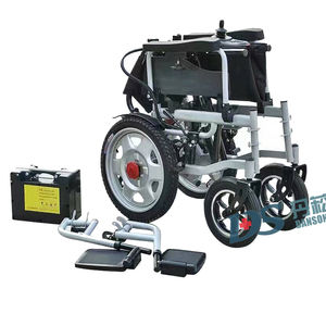 Fauteuil roulant électrique pratique du fabricant Dansong avec accoudoir élévateur - Product Image 1