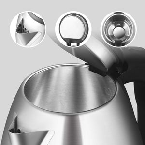 Multi Color Cordless Electric <b>Kettle</b> 2L Stainless Steel BPA Free with LED Lamp Double Wall for Household & Hotel Use - Product Image 2