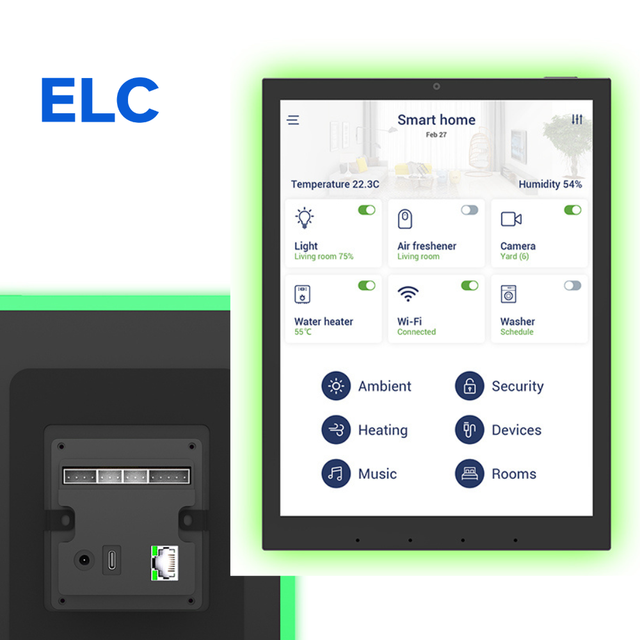 9.7-inch Smart Control Panel Android Touch Screen Tablet Supporting AI-integrated Control System Open APK