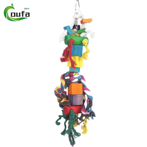 Large <strong>Parrot</strong> Chew <strong>Toy</strong> Large Medium Bird <strong>Parrot</strong> <strong>Toys</strong> <strong>Parrot</strong> Colorful Climbing Chewing <strong>Toy</strong> Hanging Wood - Product Image 5