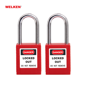 निर्माता OEM नायलॉन प्लास्टिक 38mm हथकड़ी सुरक्षा और सुरक्षा ताला तालाबंदी tagout LOTO - Product Image 2