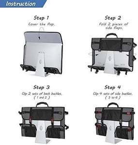 Free Sample Personalized Computer Case <b>for</b> Portable <b>Travel</b> Carrying case <b>for</b> a 24-inch Widescreen <b>Bag</b> - Product Image 2