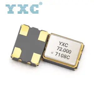 YXC SMD 3.2 x 2.5mm 3.3V 20PPM 72 MHz 72.000 MHz Quartz Crystal Oscillator 72MHz