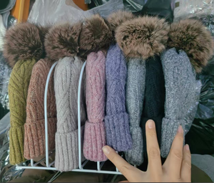 Women's Fashion Custom Knit Hat with <strong>Pom</strong> <strong>Pom</strong> Ski <strong>Beanie</strong> for Autumn Winter Soft Comfortable Character Cartoon Printing - Product Image 6