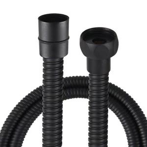 DLP 2024 nouveau style en acier inoxydable 360 Rotation anti-déflagrant <span class=keywords><strong>noir</strong></span> tuyau d'eau de <span class=keywords><strong>douche</strong></span> pour salle de bain - Product Image 2