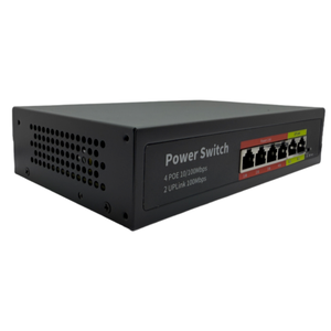 컴팩트 4+2 포트 100Mbps PoE 스위치 60W - AI 지능형 네트워크 테스트 - Product Image 5