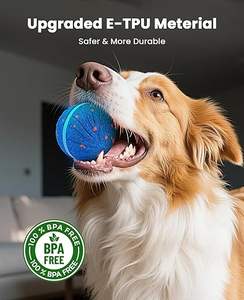 Toptan Pet oyuncaklar özel 2026 köpek oyuncaklar topu akıllı interaktif köpek topu orta ve büyük köpekler için E-TPU otomatik hareketli top - Product Image 4