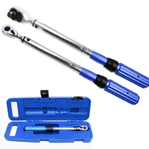 1/4'' 3/8'' 1/2'' Square Drive Torque Wrench 5-100 Ft-Ib Two-Way Precise Ratchet Wrench Repair Spanner Key Wrench Hand Tool Span