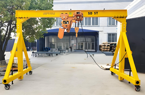 5 tấn điện di động giàn cần cẩu khung di động giàn cần cẩu kho di động ngoài trời giàn cần cẩu - Product Image 6