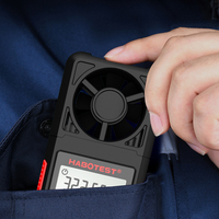 HABOTEST HT605 Anémomètre numérique portable Vente Instruments de mesure de vitesse Mesure la vitesse de l'air Température Humidité Sans fil