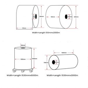 Waterproof Oilproof Customized Thermal Self Adhesive Printing Paper Stickers Self-adhesive <b>Label</b> - Product Image 4