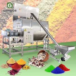 Mezcladora Industrial Horizontal de Acero Inoxidable con Paletas para Mezclar Polvo Seco - Product Image 1