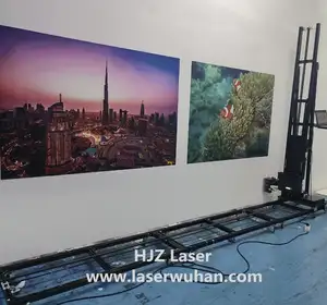 3D UV pared Vertical impresora directa a pintura de la pared de la máquina