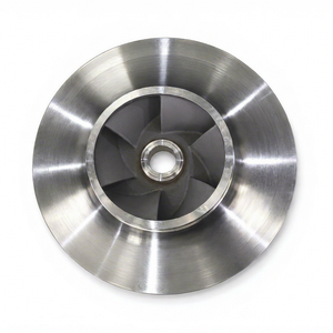 Impulsor de Bomba Centrífuga Cerrado Mecanizado de Acero Inoxidable Industrial para Fundición por Inyección Vartis Engineering OEM Gujarat India - Product Image 1
