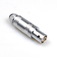 Connecteur demi-lune personnalisé ERA mâle/femelle circulaire 1PIN Push Pull auto-bloquant série S Connecteur coaxial compatible avec LE MO